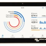 Victron Energy GX Touch 50 Akü İzleme Monitörü (BPP900455050)