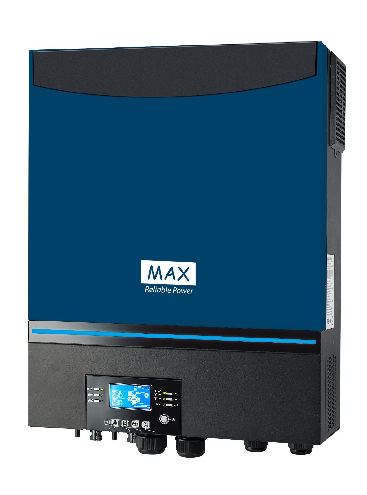img-20220708-wa0004 Max Solar Akıllı İnvertör 48V 7200W MPPT Smart Inverter (MAX-7200) - Görsel 1