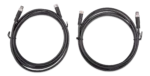Victron Kablo M8 Dairesel Konektör Erkek/Dişi 3 Kutuplu 1m Circular Connector (PAKET/2 ADET) (ASS030560100)