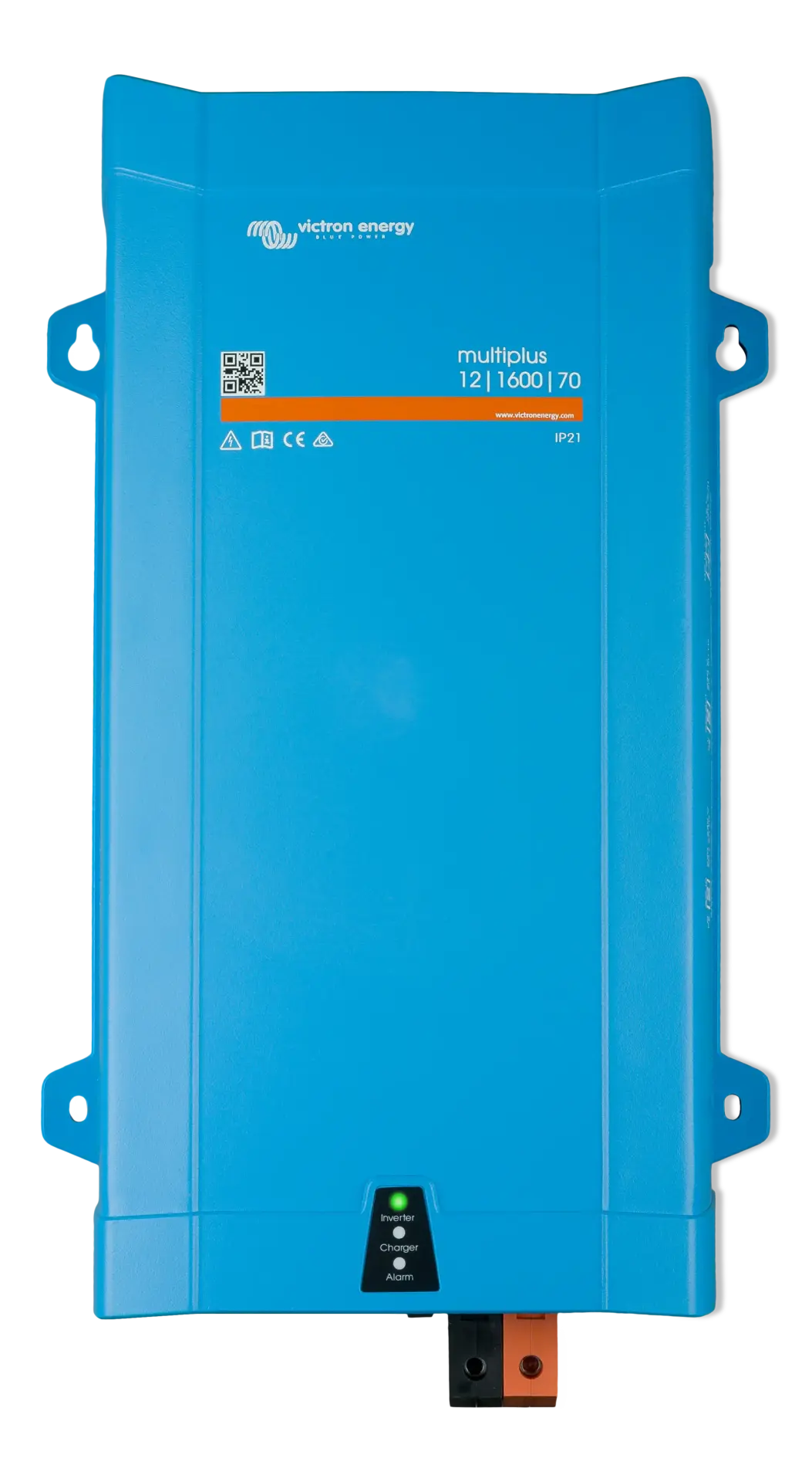 multiplus-2012-1600-70-16-20230v-20ve-20-28frontal-29 Victron İnvertör/Şarj Cihazı MultiPlus 12/1600/70-16 Inverter/Charger (PMP122160000) - Görsel 1