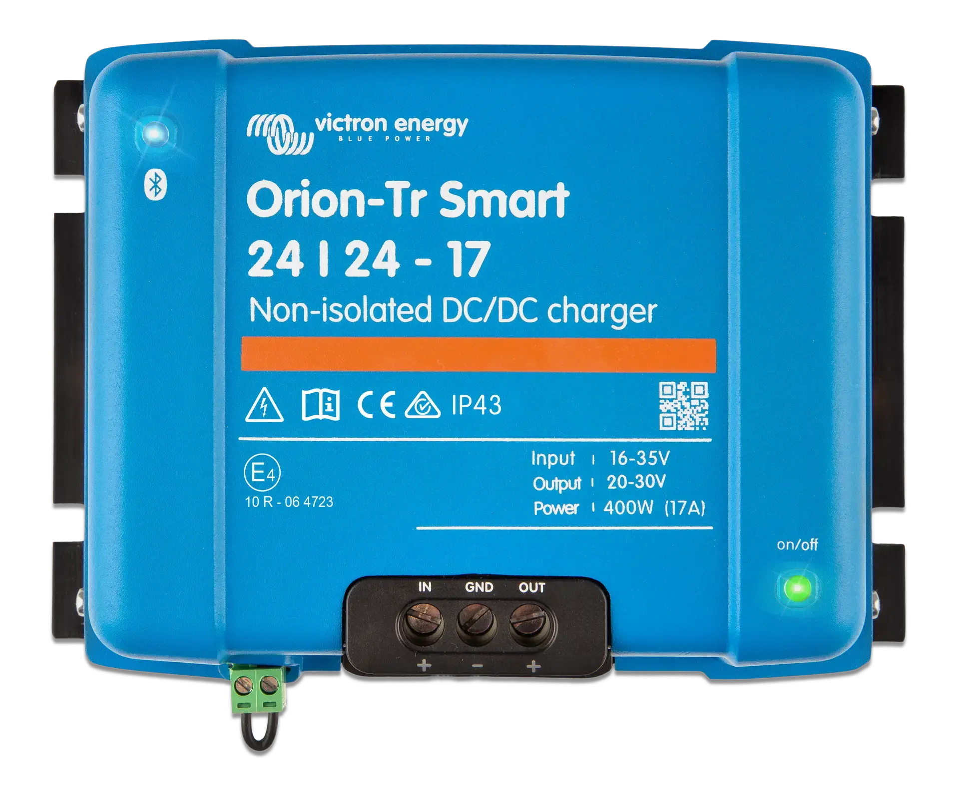 ori242440140-orion-tr-20smart-2024-24-17-20non-isolated-20-28top-29 Victron 24/24V 17A İzolesiz DC DC Şarj Cihazı Charger Bluetooth Özellikli (ORI242440140) - Görsel 1