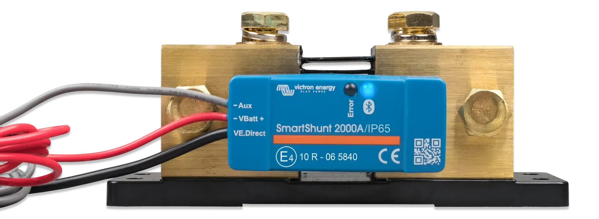 shu067220050-20smartshunt-202000a-50mv-20ip65-20-28front-29 Victron Energy Ekransız Akü Monitörü Smartshunt 500A/50mV IP65 (SHU065150050) - Görsel 1