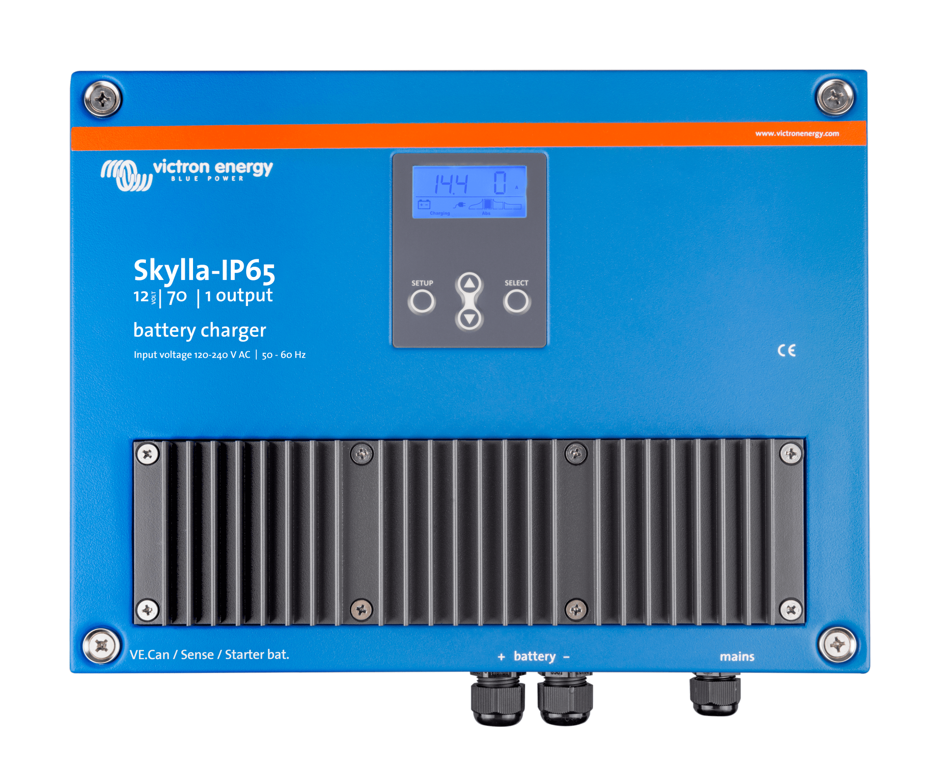 victron-skylla-ip65-1270-3-120240v-sky012070100 Victron Akü Şarj Cihazı Skylla IP65 12V 70A 120/240V Battery Charger (3 çıkış) (SKY012070100) - Görsel 1