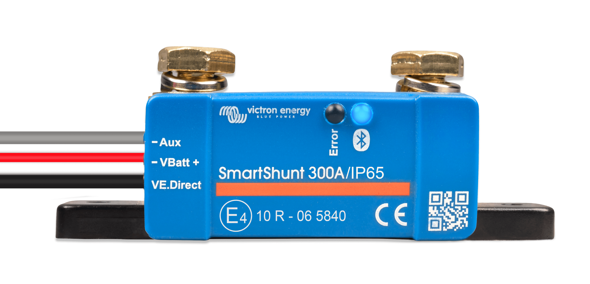 victron-smartshunt-300a-ip65-shu065130050 Victron Ekransız Akü Monitörü Smartshunt 300A IP65 (SHU065130050) - Görsel 1