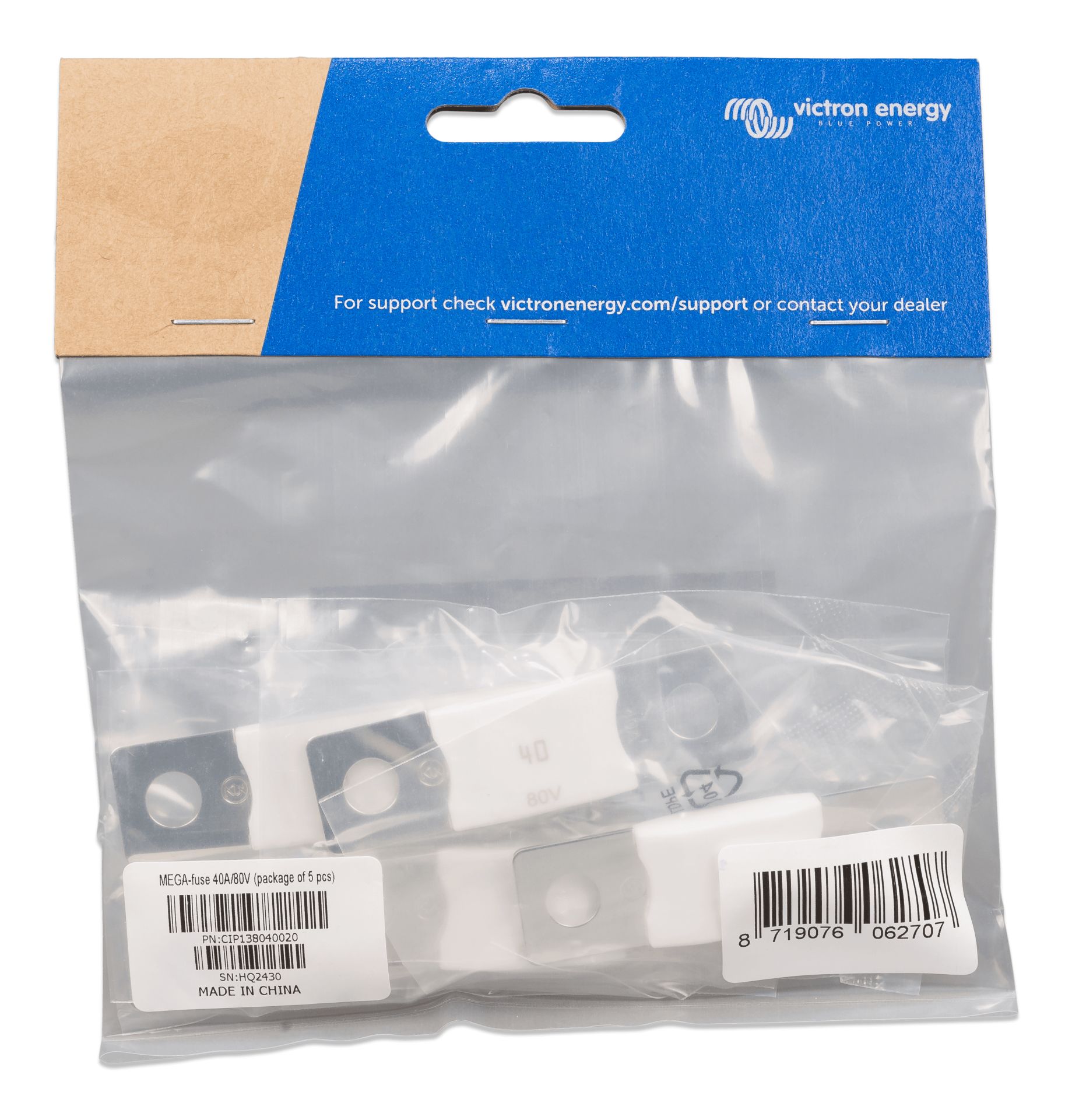 victron-mega-fuse-100a80v-package-of-5-pcs-cip138100020 Victron Sigorta 100A/80V MEGA-fuse (PAKET/5 ADET) (CIP138100020) - Görsel 1